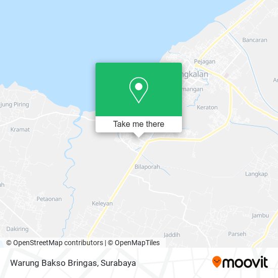Warung Bakso Bringas map