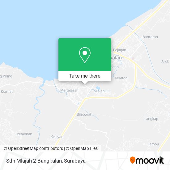 Sdn Mlajah 2 Bangkalan map