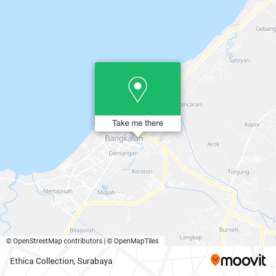 Ethica Collection map
