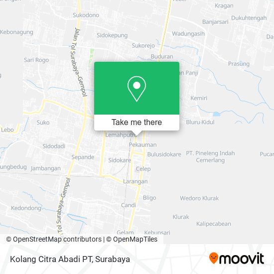 Kolang Citra Abadi PT map