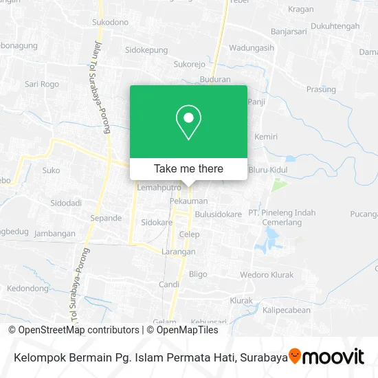 Kelompok Bermain Pg. Islam Permata Hati map