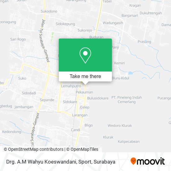 Drg. A.M Wahyu Koeswandani, Sport map