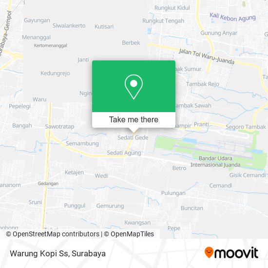 Warung Kopi Ss map