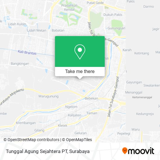 Tunggal Agung Sejahtera PT map