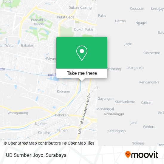 UD Sumber Joyo map