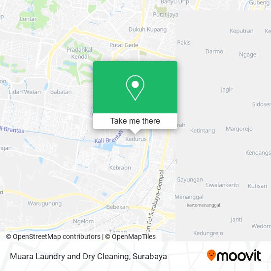 Muara Laundry and Dry Cleaning map