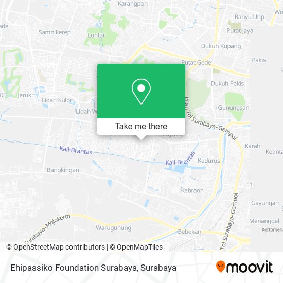 Ehipassiko Foundation Surabaya map