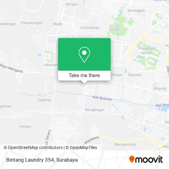 Bintang Laundry 354 map