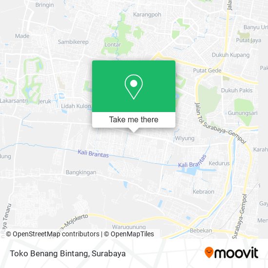 Toko Benang Bintang map