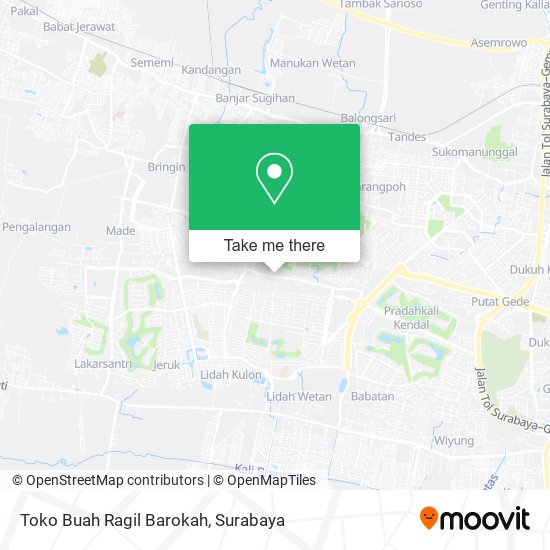Toko Buah Ragil Barokah map