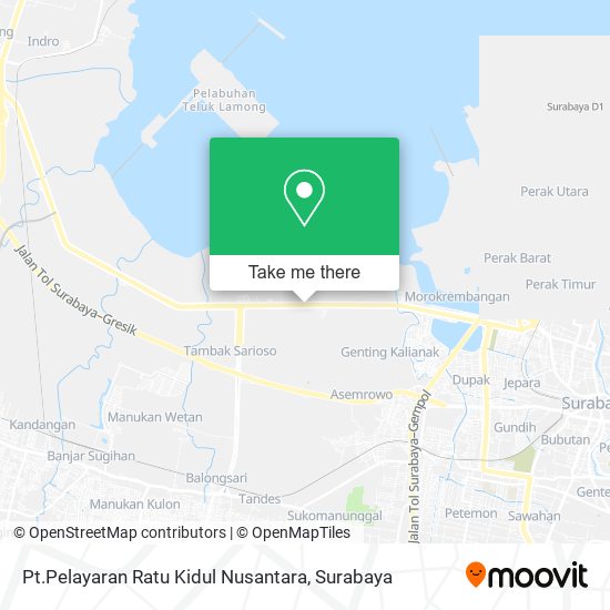 Pt.Pelayaran Ratu Kidul Nusantara map