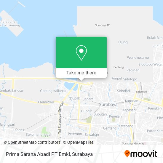 Prima Sarana Abadi PT Emkl map