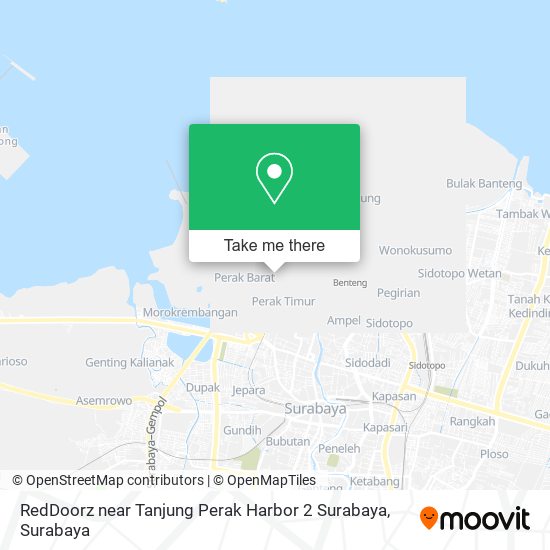 RedDoorz near Tanjung Perak Harbor 2 Surabaya map