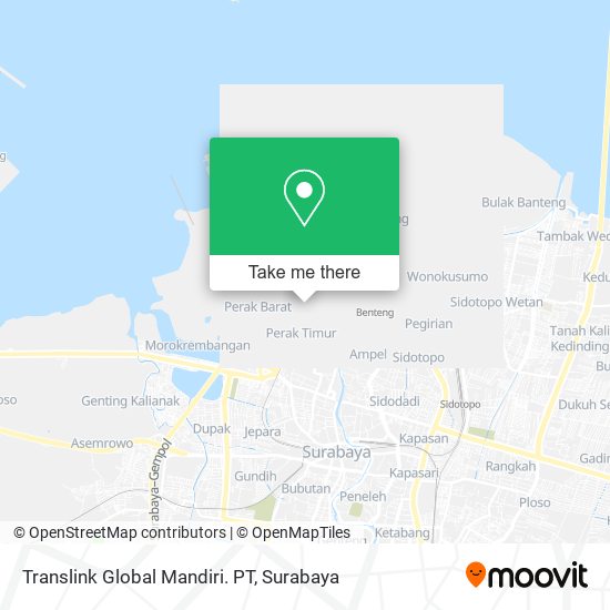 Translink Global Mandiri. PT map