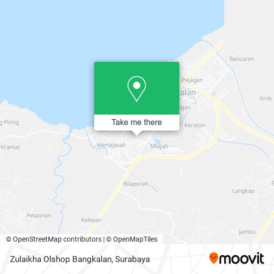 Zulaikha Olshop Bangkalan map