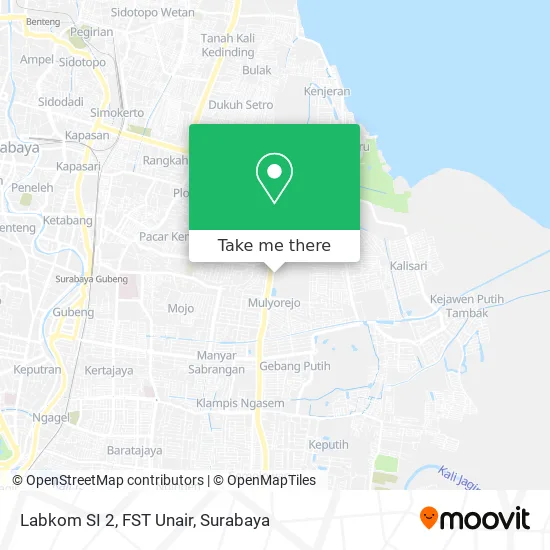 Labkom SI 2, FST Unair map