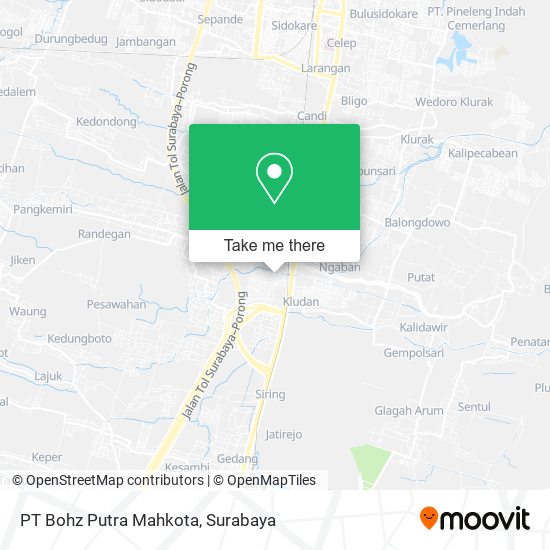 PT Bohz Putra Mahkota map