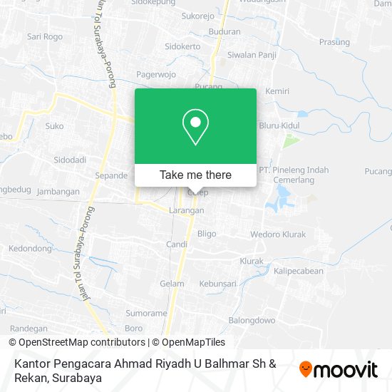 Kantor Pengacara Ahmad Riyadh U Balhmar Sh & Rekan map