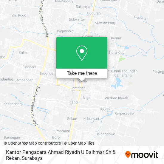 Kantor Pengacara Ahmad Riyadh U Balhmar Sh & Rekan map