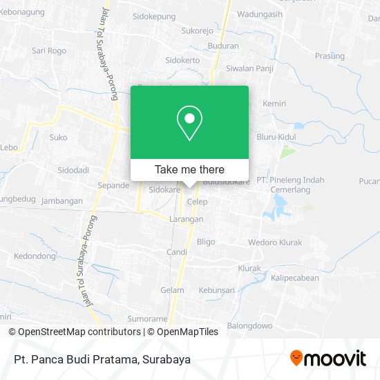 Pt. Panca Budi Pratama map