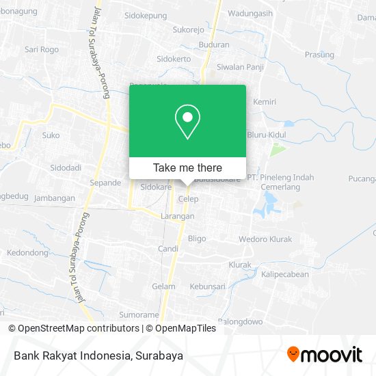 Bank Rakyat Indonesia map