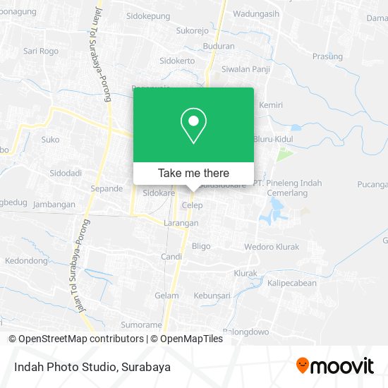 Indah Photo Studio map