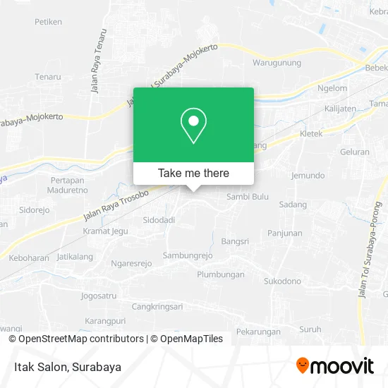 Itak Salon map