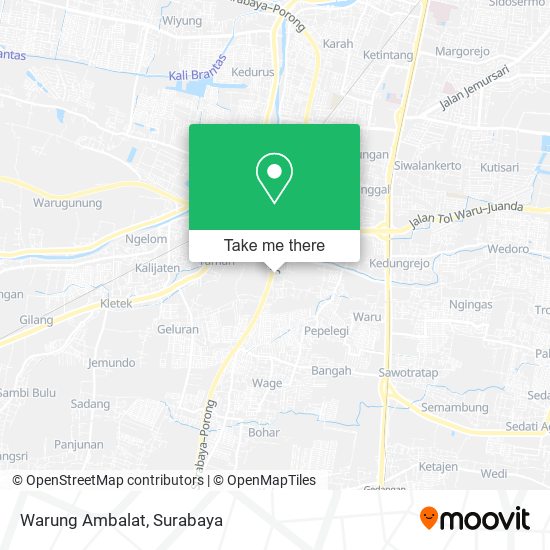 Warung Ambalat map