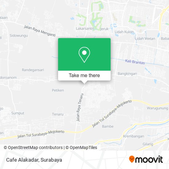 Cafe Alakadar map