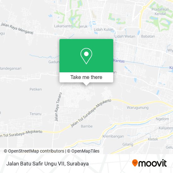 Jalan Batu Safir Ungu VII map