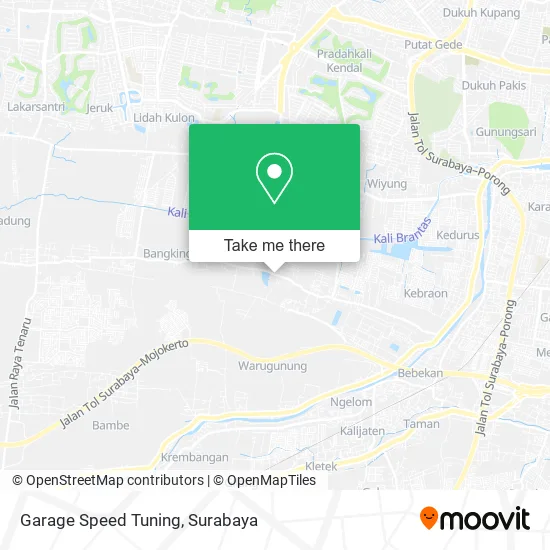 Garage Speed Tuning map