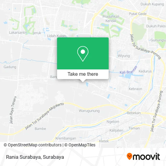 Rania Surabaya map