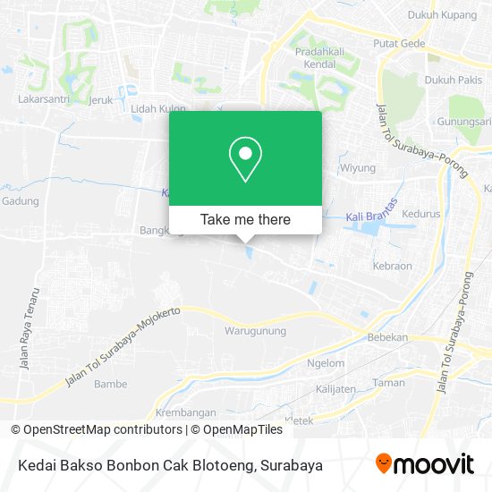 Kedai Bakso Bonbon Cak Blotoeng map