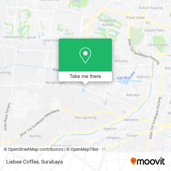 Liebee Coffee map