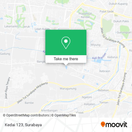 Kedai 123 map