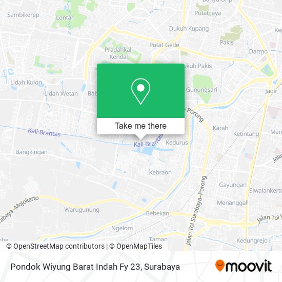 Pondok Wiyung Barat Indah Fy 23 map