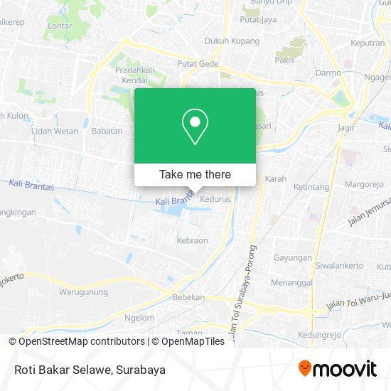 Roti Bakar Selawe map