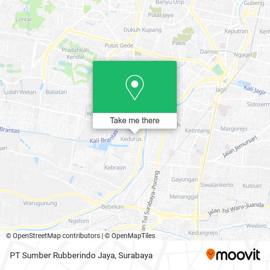 PT Sumber Rubberindo Jaya map