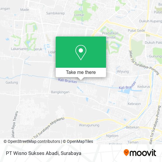 PT Wisno Sukses Abadi map