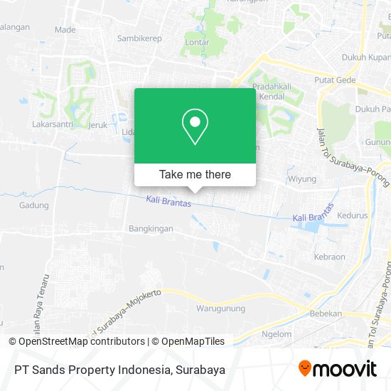 PT Sands Property Indonesia map