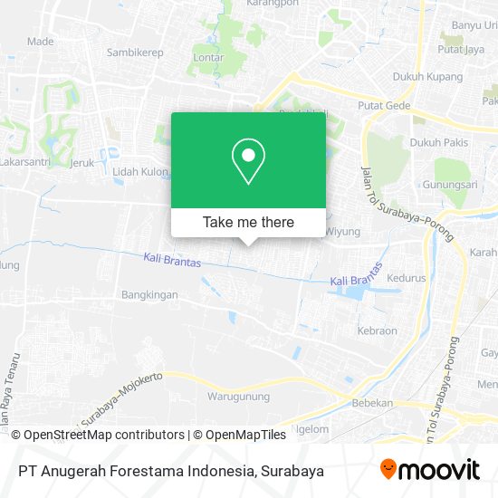 PT Anugerah Forestama Indonesia map