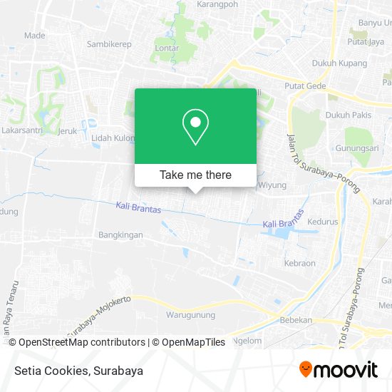 Setia Cookies map