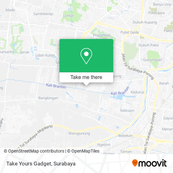 Take Yours Gadget map