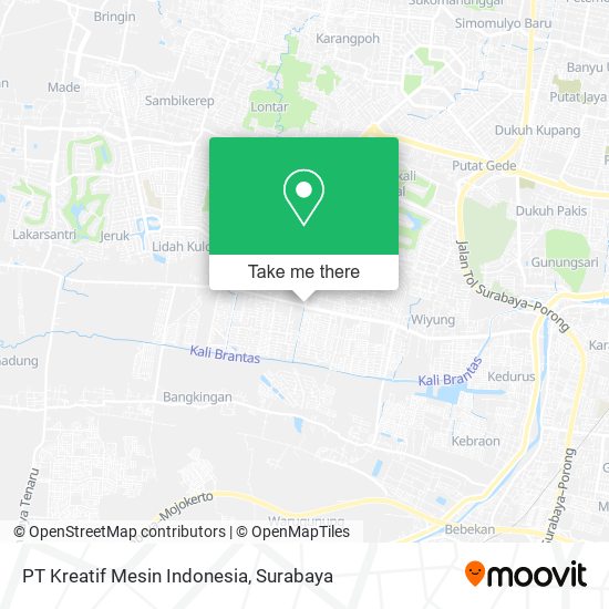PT Kreatif Mesin Indonesia map