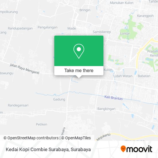 Kedai Kopi Combie Surabaya map