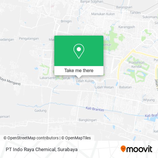 PT Indo Raya Chemical map