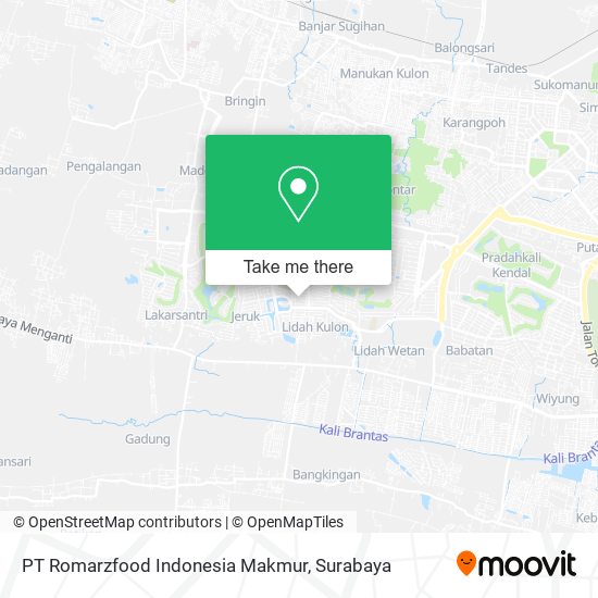 PT Romarzfood Indonesia Makmur map