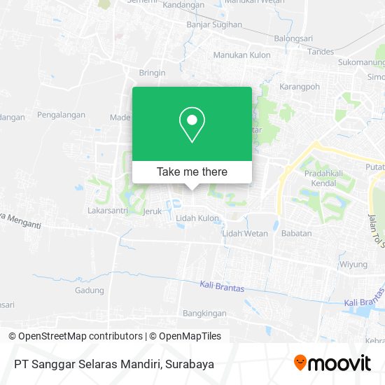 PT Sanggar Selaras Mandiri map