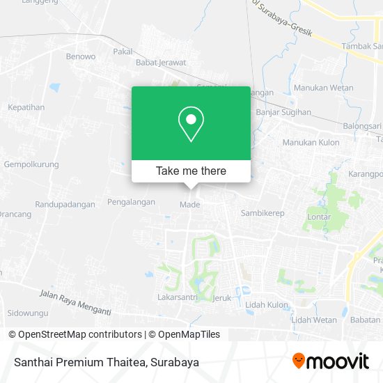 Santhai Premium Thaitea map