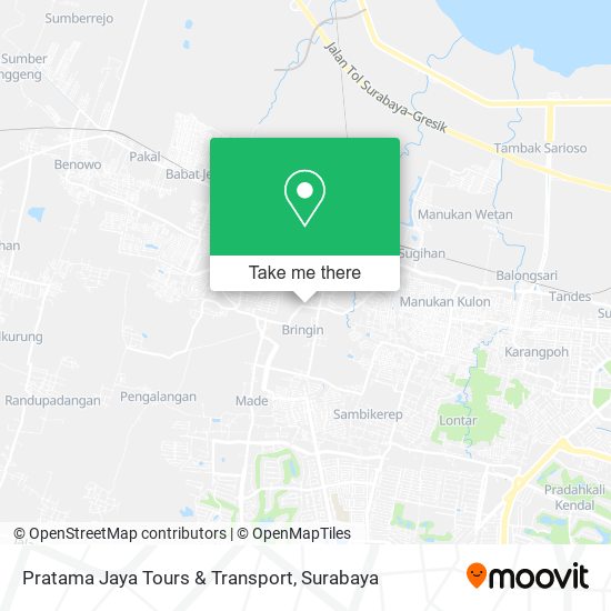 Pratama Jaya Tours & Transport map